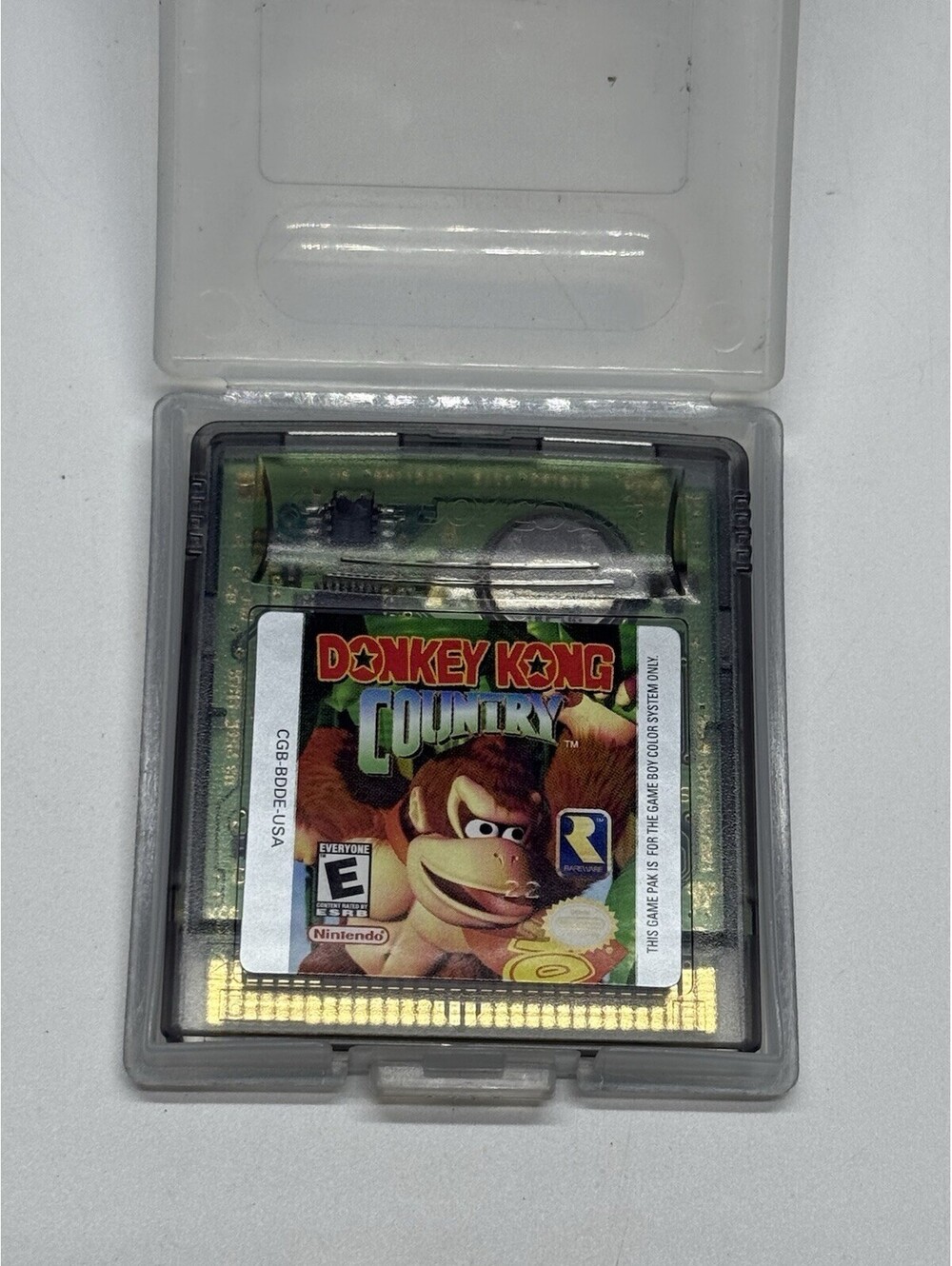 Donkey Kong Country Nintendo Game Boy Color 2000 CGB-BDDE-USA Authentic